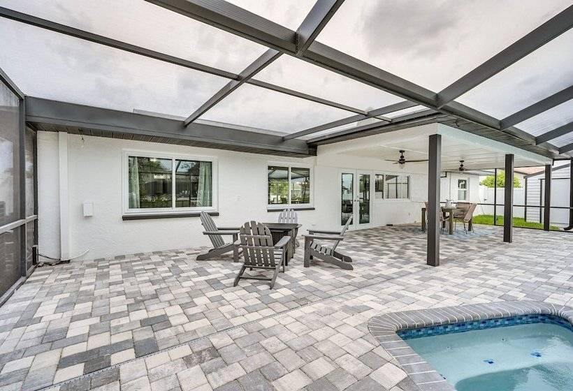 Apollo Beach Retreat W/ Private Pool & Boat Dock