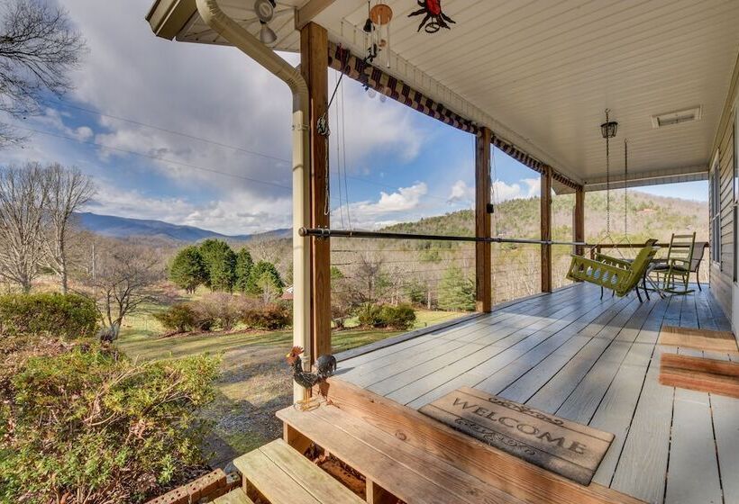 Pet Friendly Otto Home   Fire Pit & Mountain Views