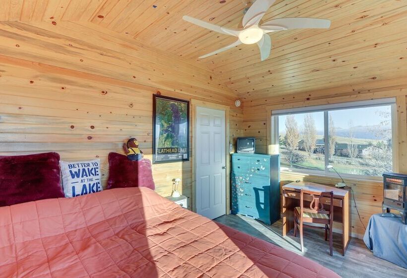 Skydance Cabin In Polson, 5 Mi To Flathead Lake!
