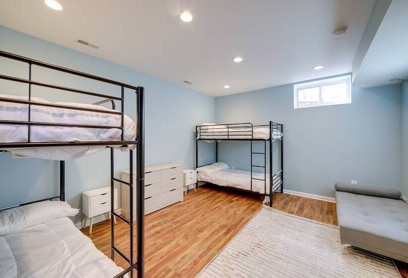 Spacious Rockford Retreat: Walk Downtown!