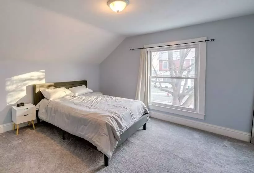 Spacious Rockford Retreat: Walk Downtown!