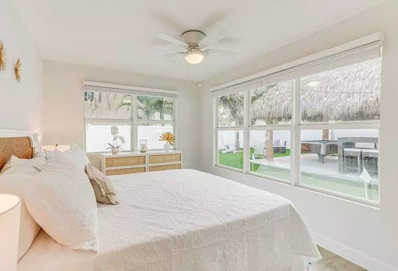 Heated Pool + Backyard: North Palm Beach Retreat!