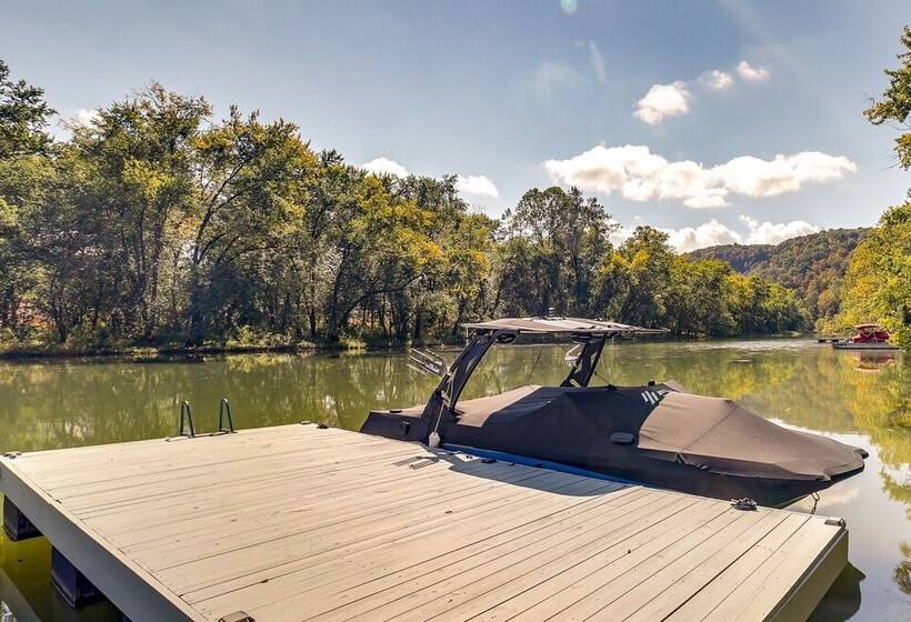 Waterfront Home: Allegheny River Access, Dock Slip