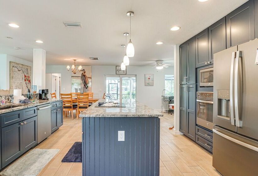 Waterfront North Fort Myers Home W/ Private Pool!