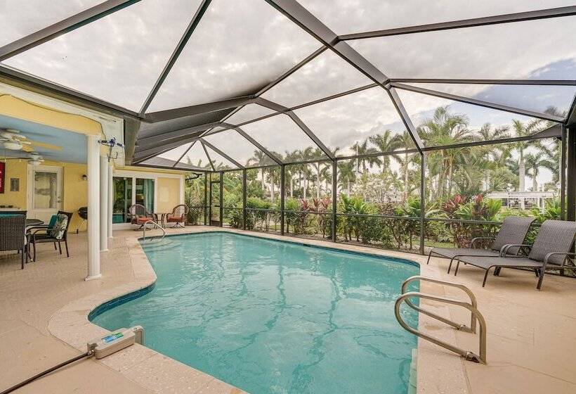 Waterfront North Fort Myers Home W/ Private Pool!