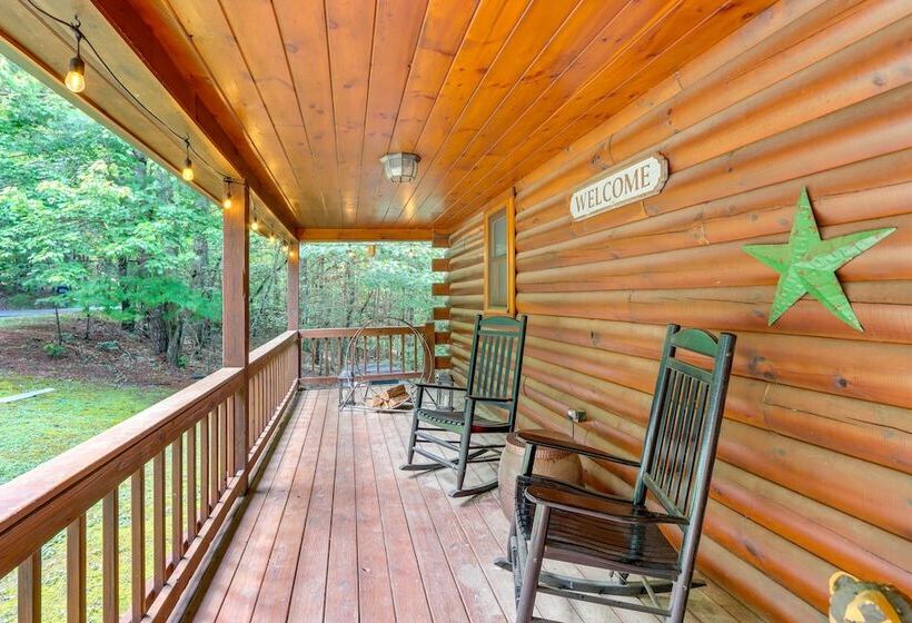 Charming Morganton Cabin W/ Hot Tub & Game Room!