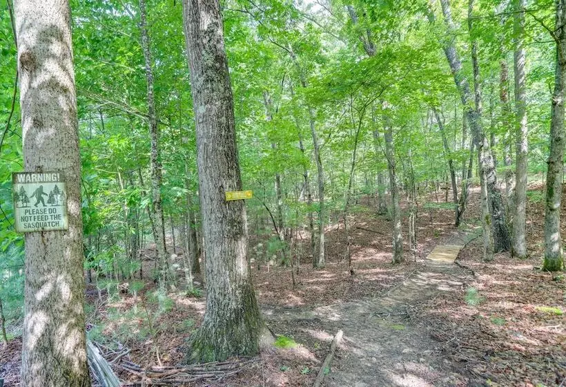 Charming Morganton Cabin W/ Hot Tub & Game Room!