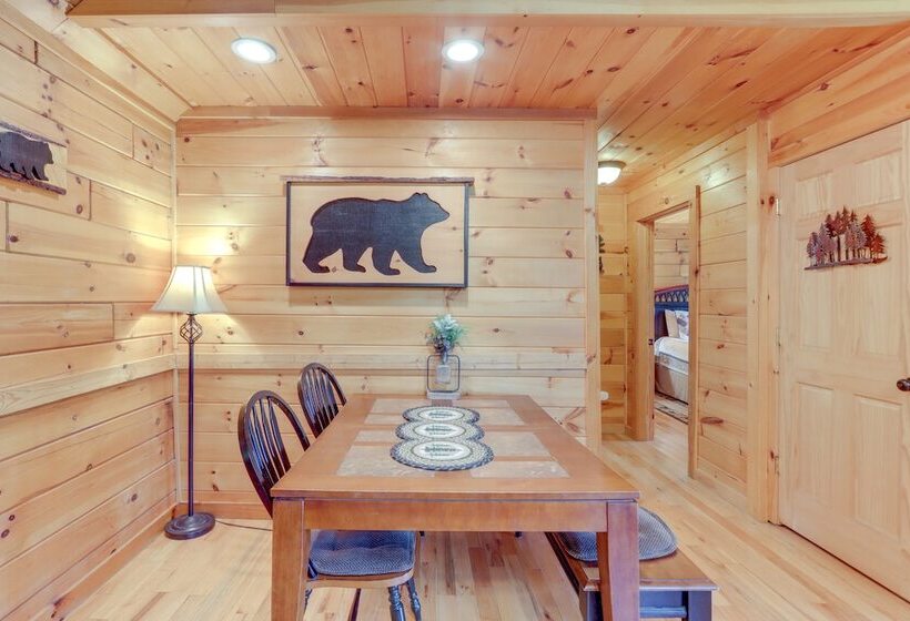 Charming Morganton Cabin W/ Hot Tub & Game Room!