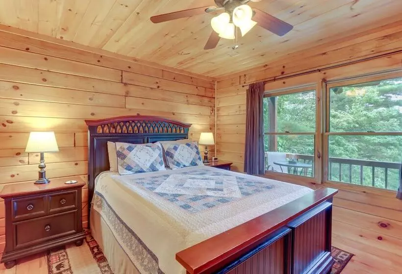 Charming Morganton Cabin W/ Hot Tub & Game Room!