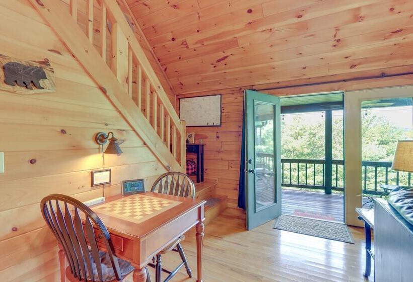 Charming Morganton Cabin W/ Hot Tub & Game Room!