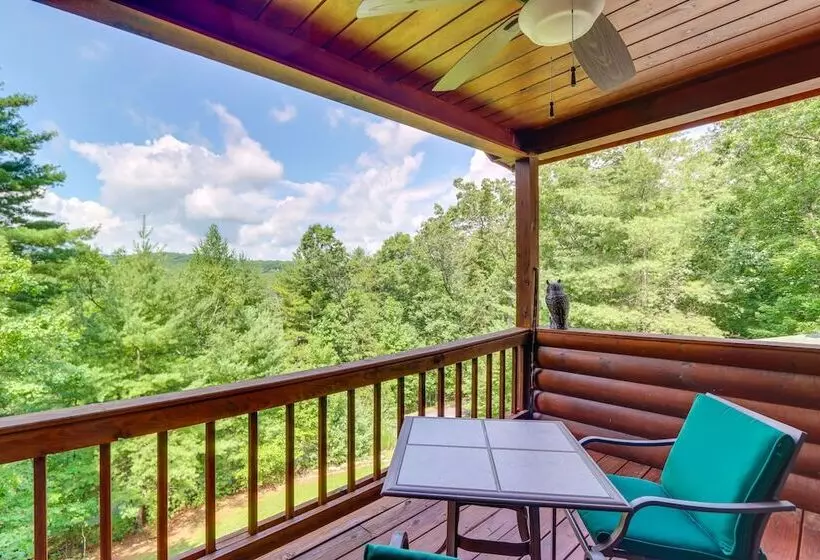 Charming Morganton Cabin W/ Hot Tub & Game Room!