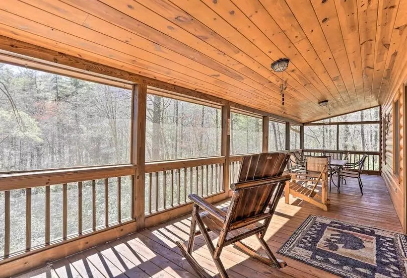 Cozy Blue Ridge Cabin W/ Sauna & Trail Access!