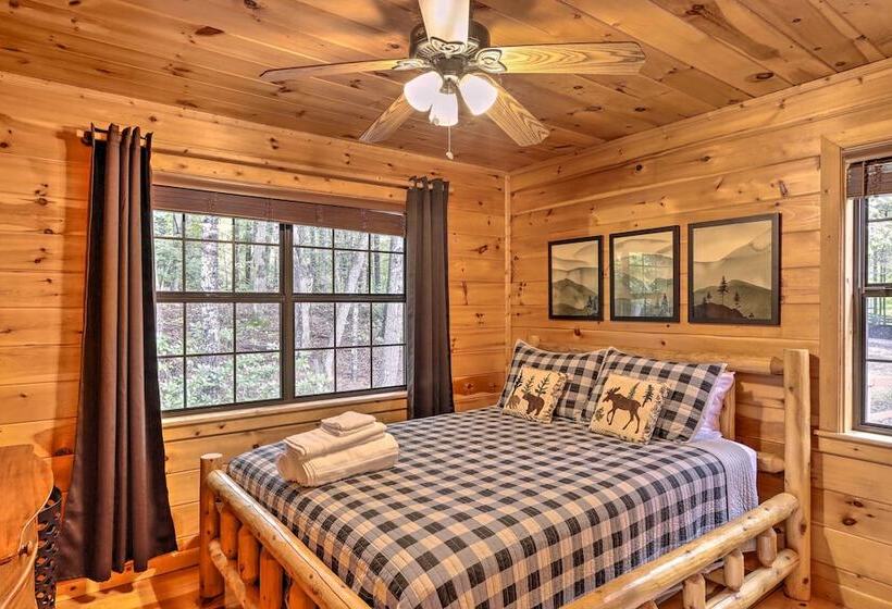 Cozy Cherry Log Cabin ~ 10 Mi To Mercier Orchards