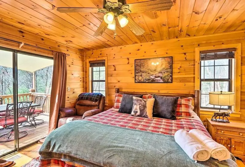 Cozy Cherry Log Cabin ~ 10 Mi To Mercier Orchards