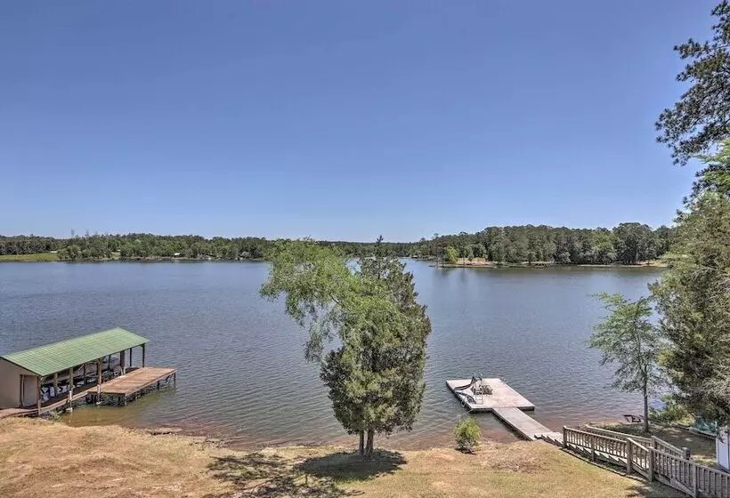House W/ Dock + Slide Situated On Lake Sinclair!