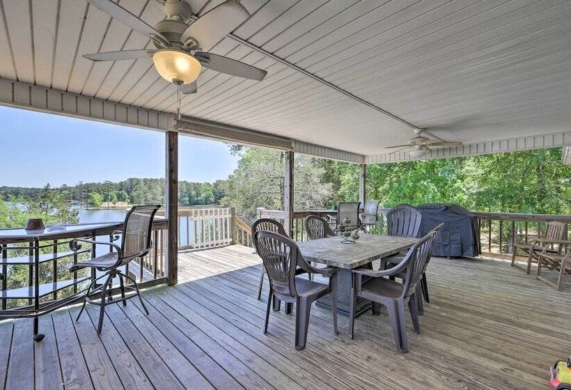 House W/ Dock + Slide Situated On Lake Sinclair!