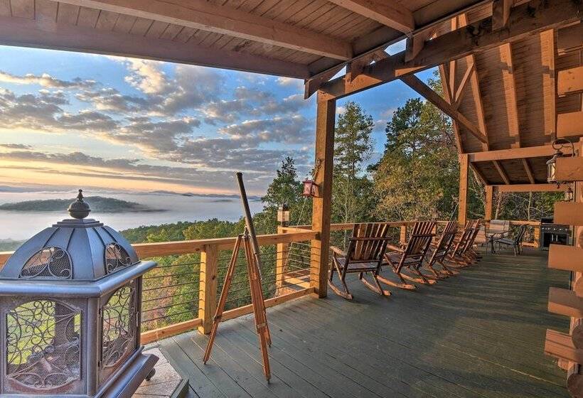 Large Luxe Cabin W/hot Tub 16mi To Blue Ridge