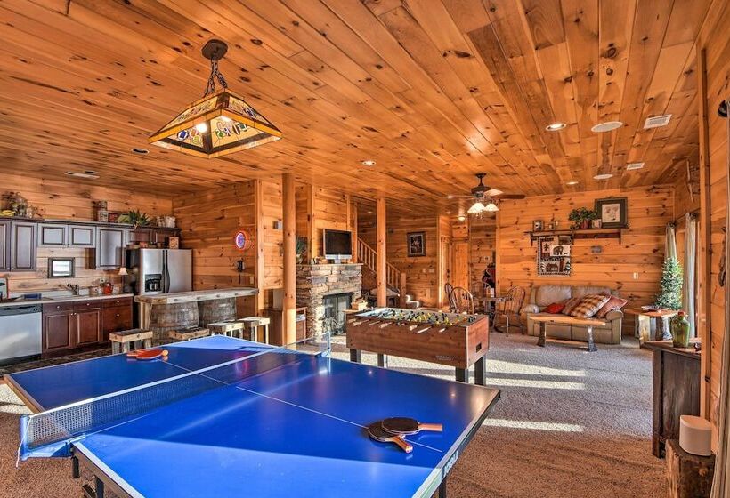 Large Luxe Cabin W/hot Tub 16mi To Blue Ridge