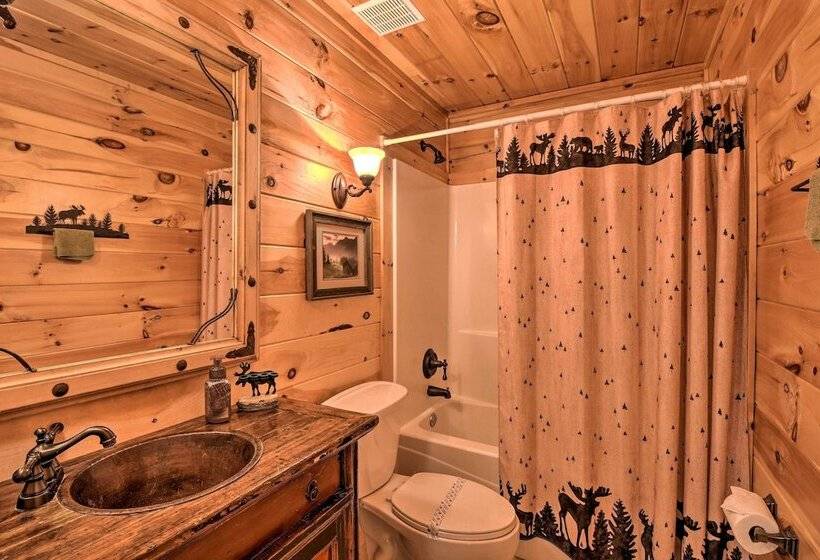 Large Luxe Cabin W/hot Tub 16mi To Blue Ridge