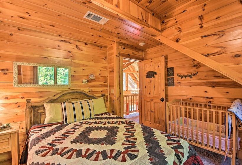 Large Luxe Cabin W/hot Tub 16mi To Blue Ridge
