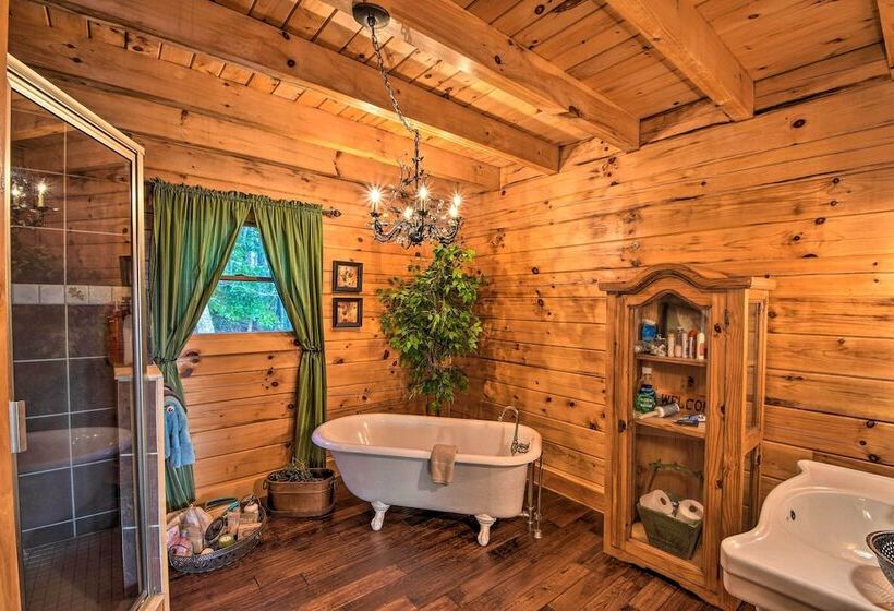 Large Luxe Cabin W/hot Tub 16mi To Blue Ridge