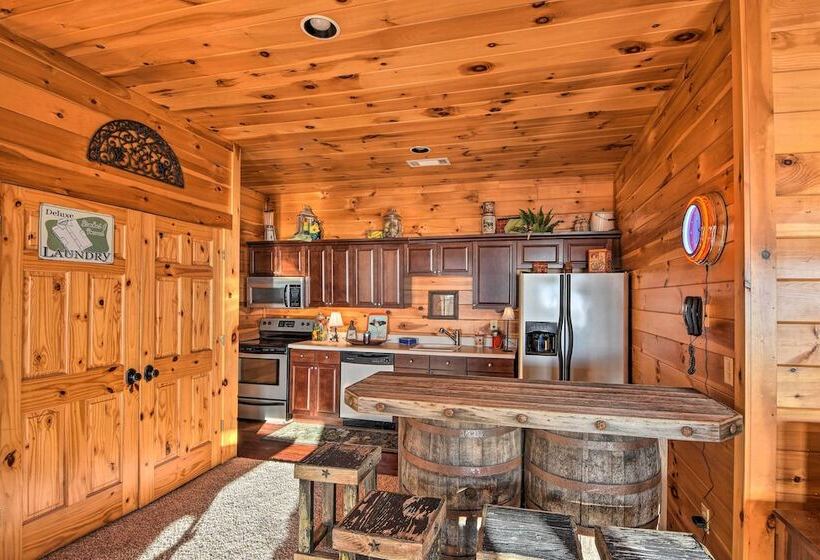 Large Luxe Cabin W/hot Tub 16mi To Blue Ridge