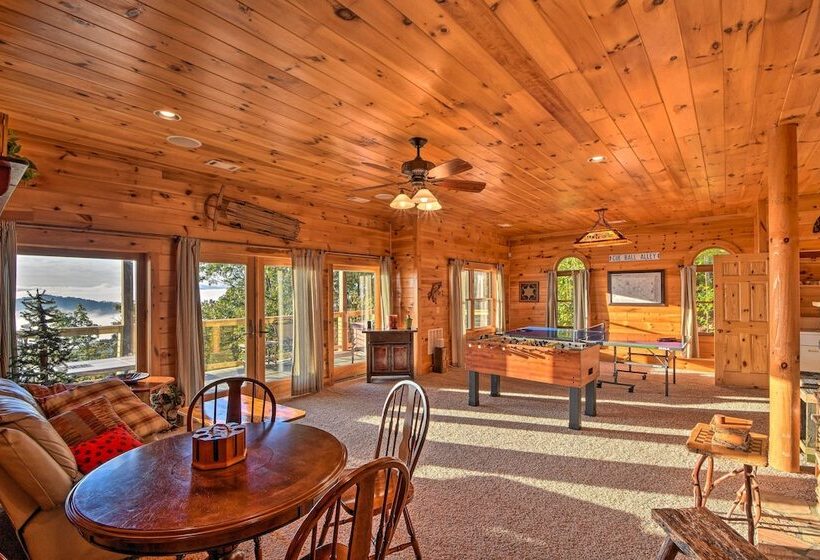 Large Luxe Cabin W/hot Tub 16mi To Blue Ridge