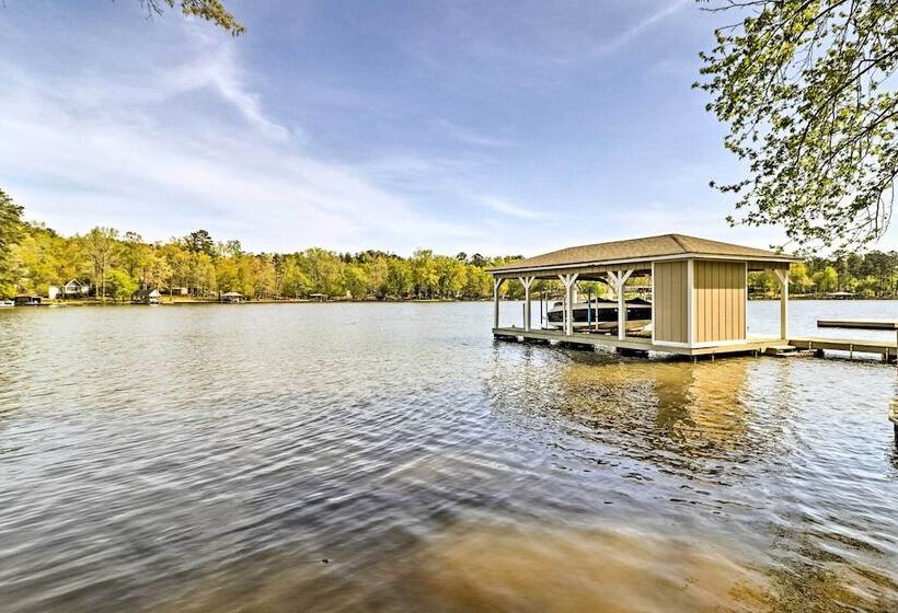 Lavish Lake Sinclair Home W/ Dock & Water Access!