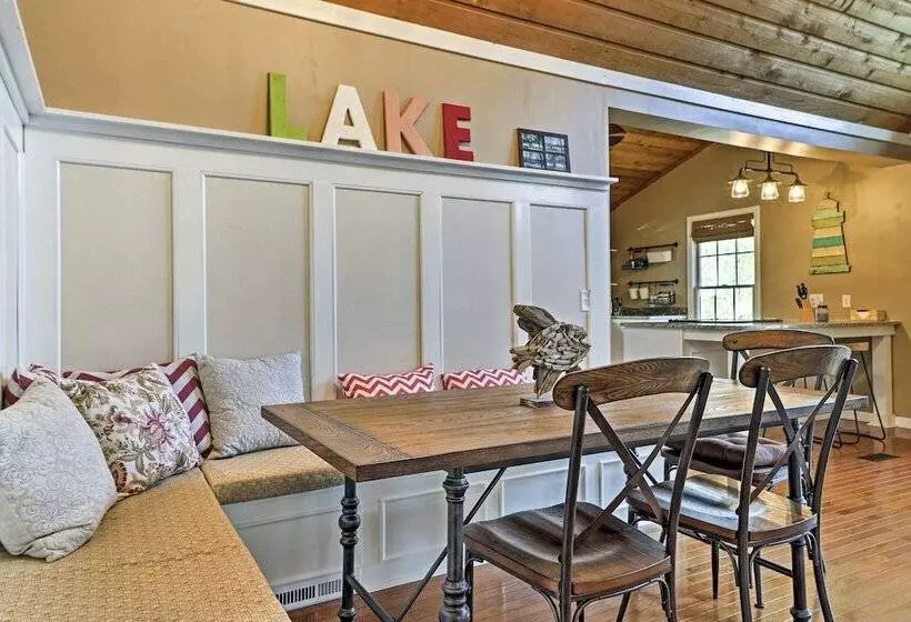 Lavish Lake Sinclair Home W/ Dock & Water Access!