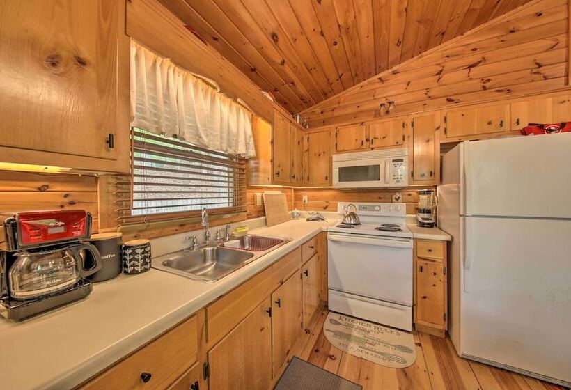 Peaceful Blue Ridge Cabin W/ Decks & Fire Pit