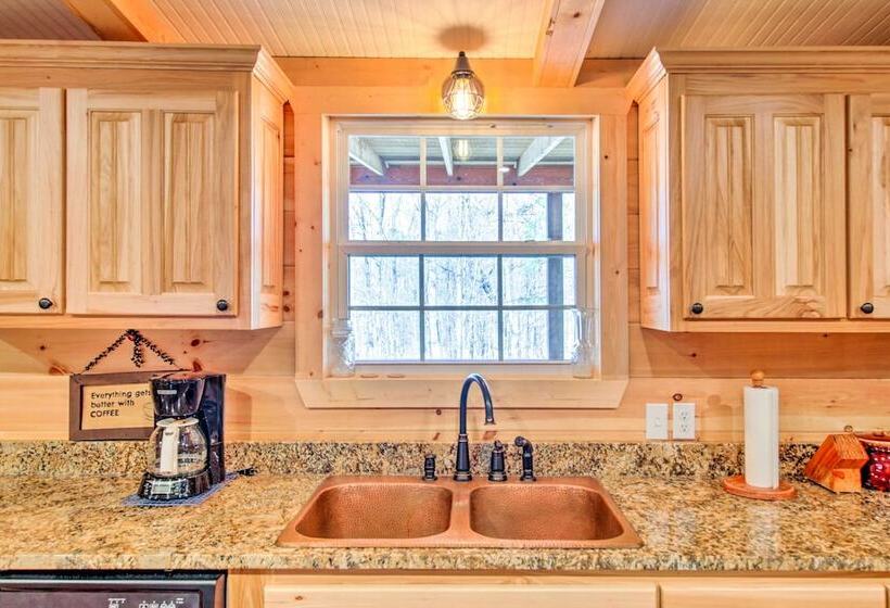 Pet Friendly Ellijay Escape W/ Yard & Grill!