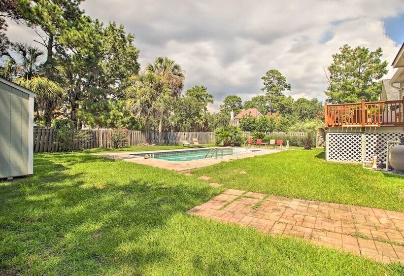 Savannah Family Home W/ Private Pool & Yard!