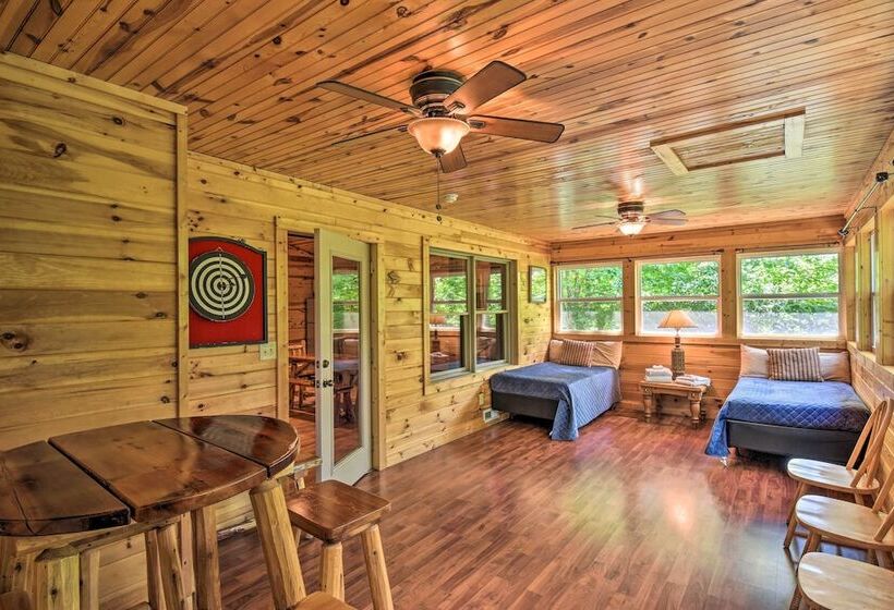 The Outlook At The Sautee Mountain Retreat!