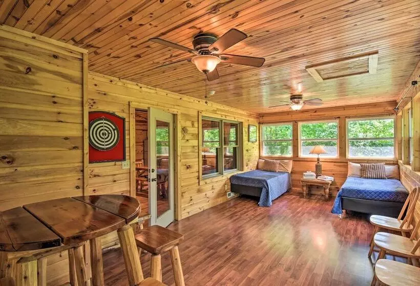 The Outlook At The Sautee Mountain Retreat!