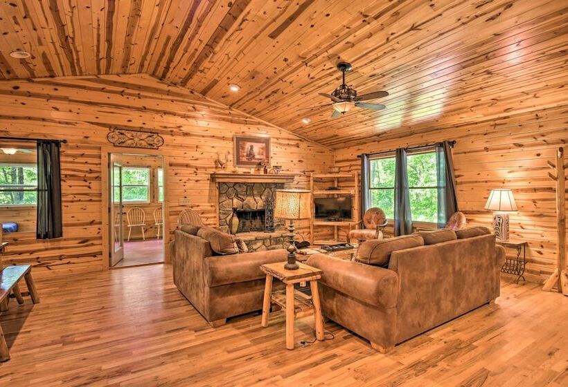 The Outlook At The Sautee Mountain Retreat!