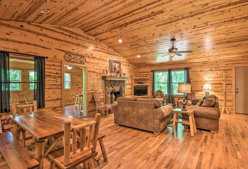 The Outlook At The Sautee Mountain Retreat!