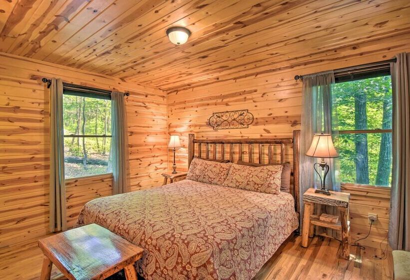 The Outlook At The Sautee Mountain Retreat!