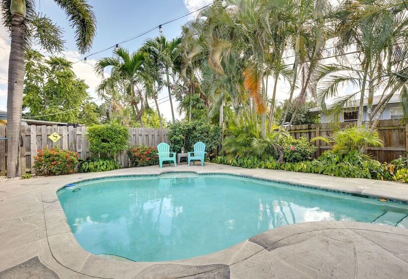Heated Pool & Fenced Yard: Pompano Beach Home