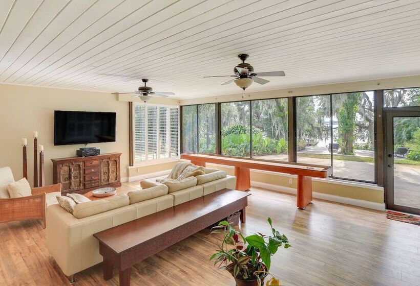 Florida Retreat W/ Patio, Boat Dock & Shuffleboard