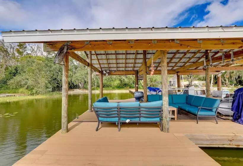 Florida Retreat W/ Patio, Boat Dock & Shuffleboard