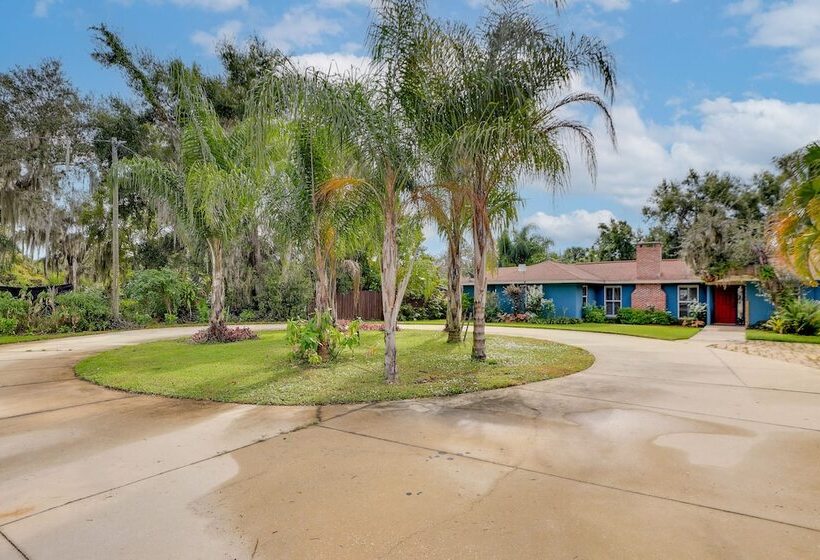 Florida Retreat W/ Patio, Boat Dock & Shuffleboard