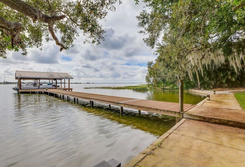 Florida Retreat W/ Patio, Boat Dock & Shuffleboard