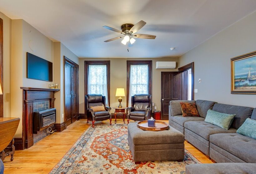 Historic Atchison Farmhouse W/ Patio Near Downtown