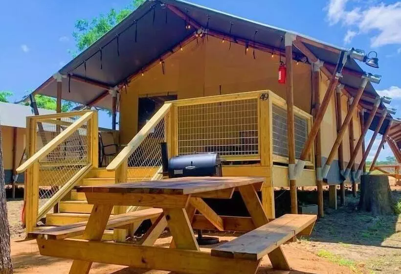 ホテル Sons Rio Cibolo Safari Cabin 1