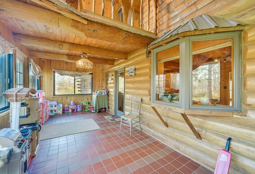 Secluded Log Cabin < 1 Mi To Munger State Trail!