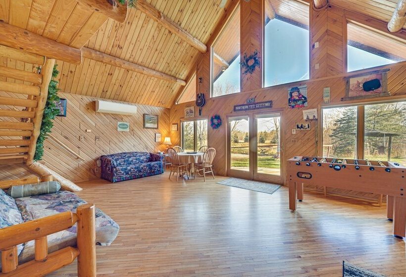 Secluded Log Cabin < 1 Mi To Munger State Trail!