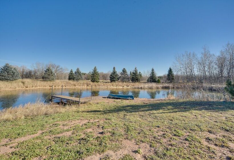 Secluded Log Cabin < 1 Mi To Munger State Trail!