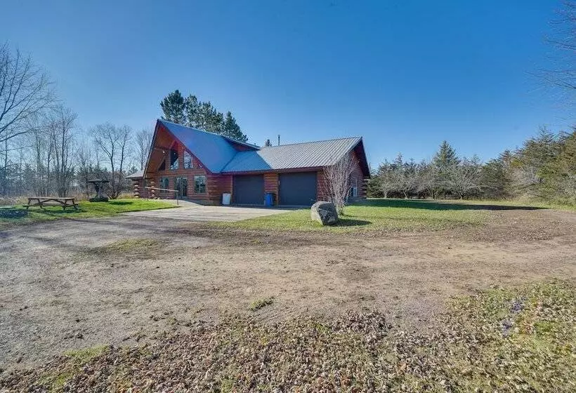 Secluded Log Cabin < 1 Mi To Munger State Trail!