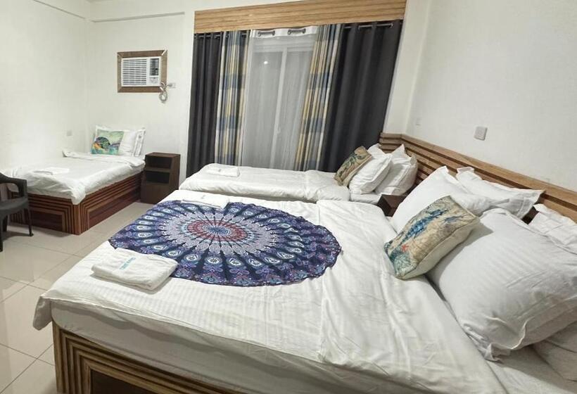 Aamiaismajoitus (B&B) Dapdap Shorelines Beach House