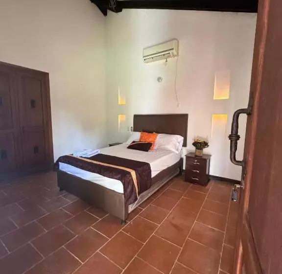 ホテル Hacienda Con Piscina Privada/aire Acondicionado/jacuzzi